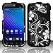 For ZTE Warp Sequent / Warp 2 N861 (Boost) Rubberized Design Cover - White Flowers