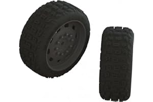 ARRMA dBoots KATAR 35/085 2.4 Tire Set Glued (1 Pair), ARA550083