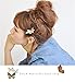 QTMY Pack of 4 Golden Hollow Metal Butterfly Hair Clip Hair Accessories