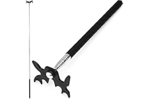 Skylety Retractable Billiard Cue Stick Bridge with Bridge Head, Snooker Set Billiard Pool Cue Accessory for Pool Table