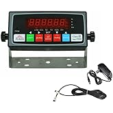 Liberty LS-IN202 Digital Indicator for Floor Scale &ndash; NTEP Legal for Trade Weighing Indicator with LED Digital Display &ndash; Compatible with Any Scale Base with RS-232 Connectivity