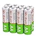 Mr.Batt NiMH AA Rechargeable Batteries Pre-Charged 1600mA (8 Pack) primary
