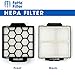 Fette Filter - Filters for Shark Navigator Zero-M Self-Cleaning Brushroll Pet Pro Upright Vacuum ZU60 ZU62 ZU62C ZU51 NV150 NV251 NV255, Replacement Parts Parts #1238FT60 &1239FT60