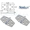 SeaLux-Marine-Grade-Stainless-Steel-Mirror-Polished-Door-Hinge-3-x-15-for-Boat-RVs-Pair