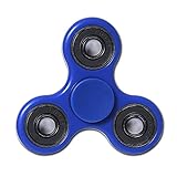 KASST Fidget Spinner Toy Stress Reducer, Hand Tri-Spinner Fidget Toy, Perfect for ADD, ADHD, Anxiety and Autism Adult Children, Blue