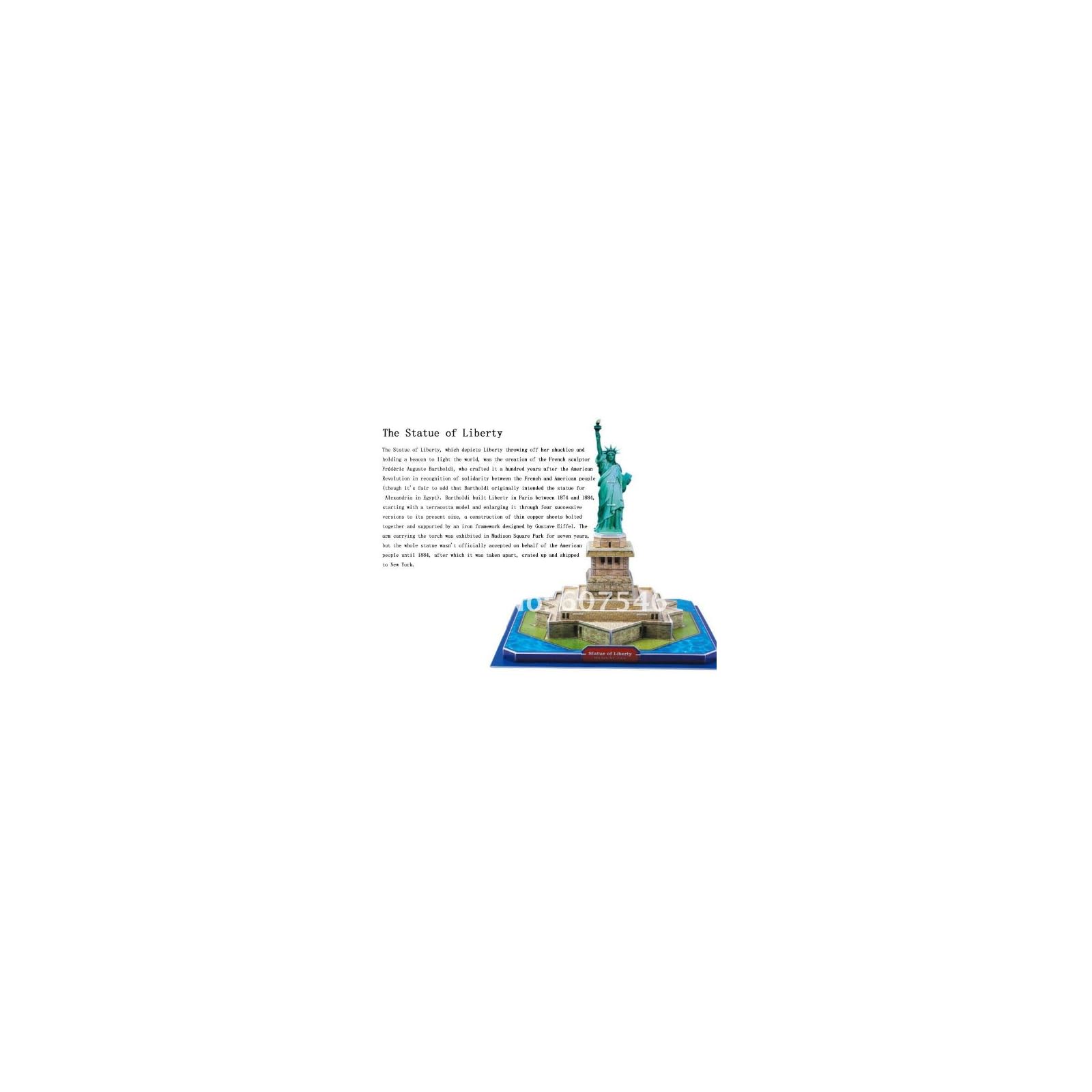 Liberty Imports Statue of Liberty 3D Puzzle, 39 Pieces Epic Kids Toys