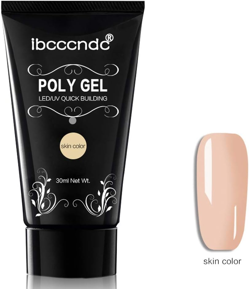 30g Polygel Nail Acrylic Poly Gel UV LED Builder Tips Enhancement Quick Extension