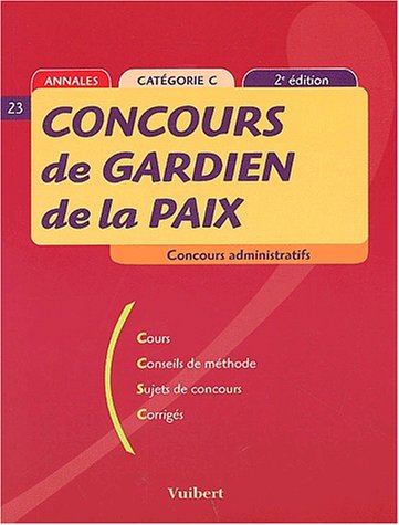 Concours de gardien de la paix
