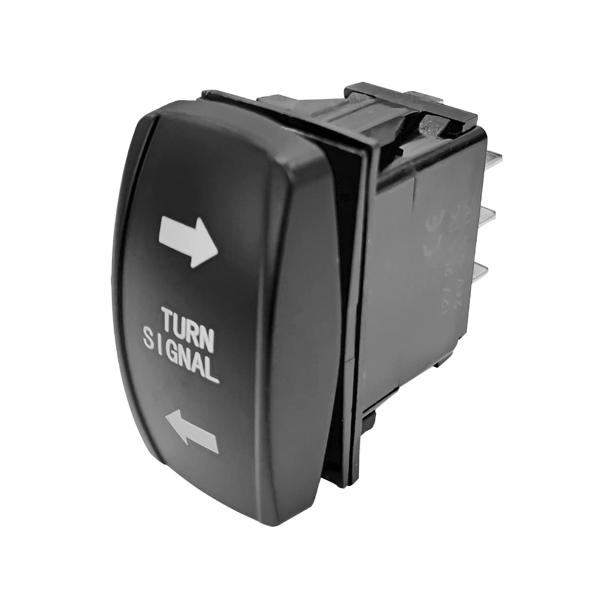 Tiardey DC 12V/20A 4 Pin Marine Grade ON-Off-ON/Open-Close/in-Out Rocker Switch with LED Light and Etched Arrow Symbols