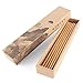 AusKit Natural Bamboo Chopsticks Reusable, Chopstick, FDA Certified, 10 Pairs Gift Sets