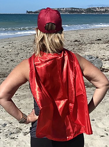 Bulk 5 Super Hero Costume Capes In Assorted Colors