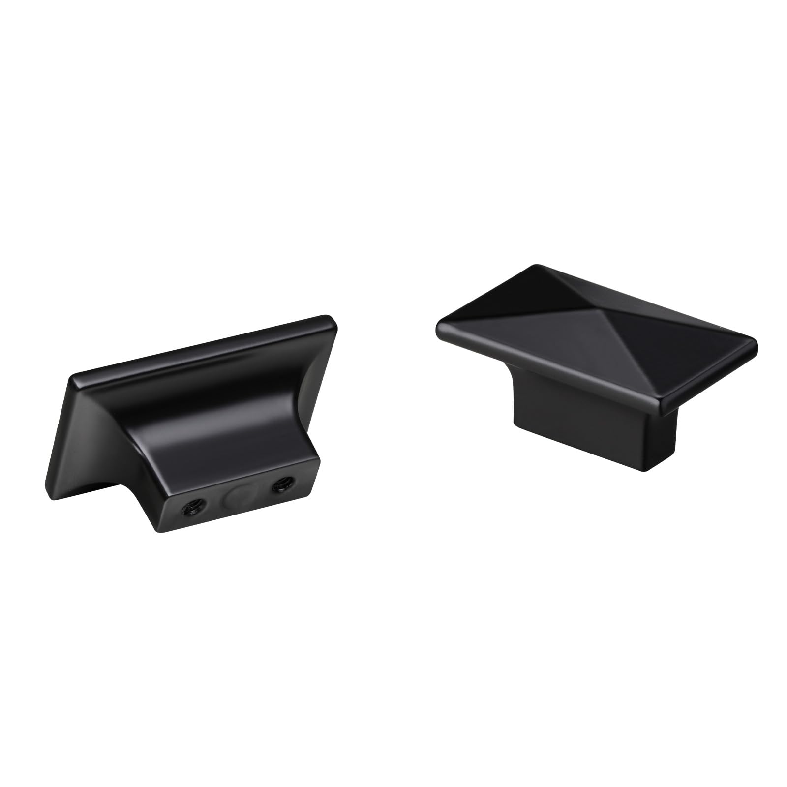 CILEYTION 10 Pieces Heavy-Duty Cabinet Knobs Black Drawer Knobs - Cupboard Door Knobs,Wardrobe Knobs,Door Knobs and Cupboard Knobs