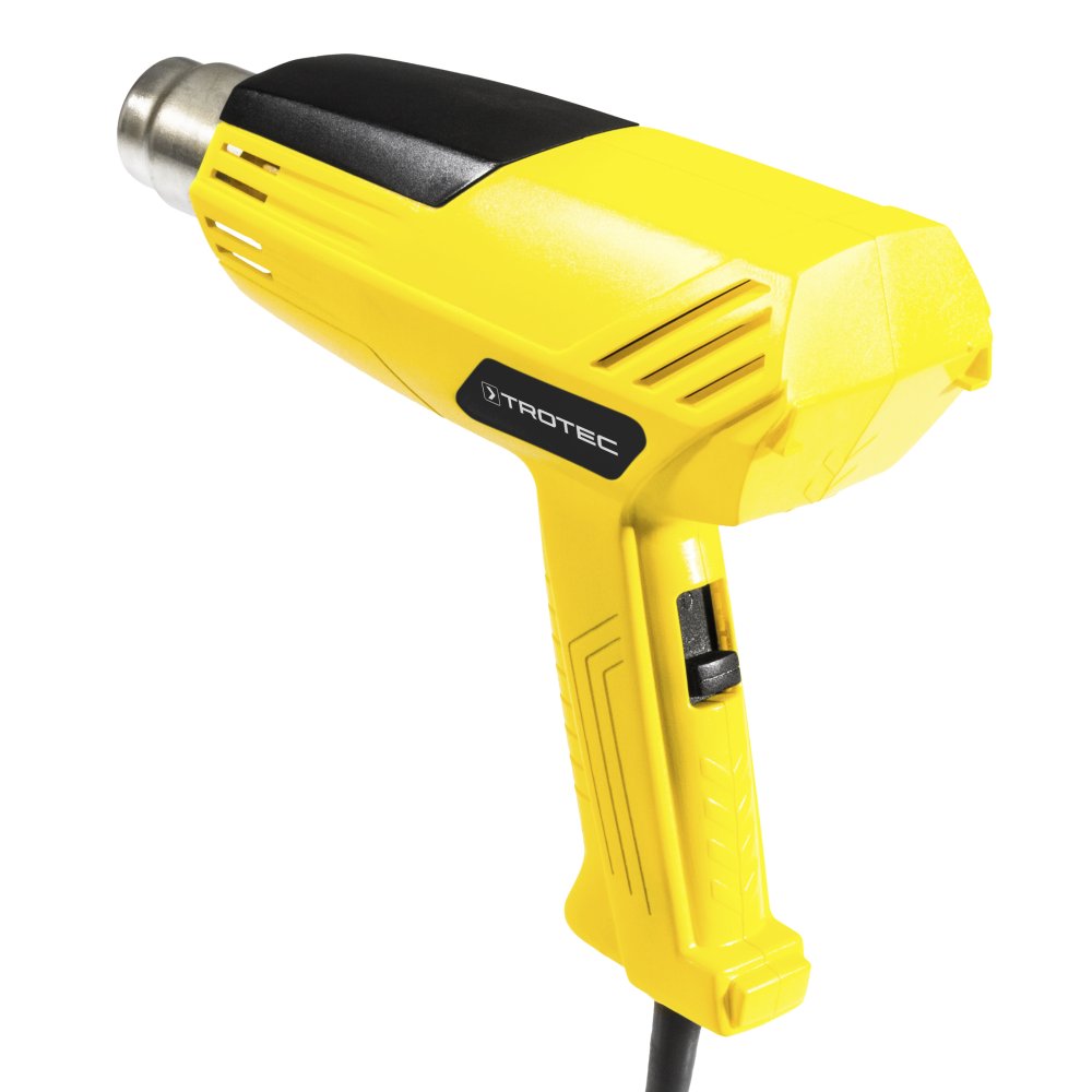 TROTEC Heißluftgebläse HyStream 200 – 2.000 W, 350–550 °C, 2 Leistungsstufen, Thermowerkzeug mit 4 Düsen, leicht & ergonomisch für Farbentfernung, Schrumpfen, Löten, Verformen 2