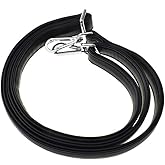 HAHIYO Adjustable Smooth Black Leather Purse Chain Strap Length 31.5-55.1 Inch Silver Hardware for Shoulder Cross Body Sling Purse Replacement Comfortable 0.71 Inch Wide 4.7mm Extra Thick 1 Pack