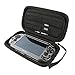 Khanka All-in-one Double Compartment Hard Carry Travel Case Bag For Sony Psvita PS Vita 1000 and PSVita Slim (PSV 2000)/PSP PlayStation 3000 Video Console. Mesh Pocket for Charger cable/Game Cardsthumb 2
