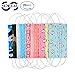 20 Pcs Surgical Mask SENREAL Disposable Face Mask Cute Print Flu Mask 3 Layers Earloop Mouth Mask Half Face Windproof Mask Anti-dust Cotton Face Mask for Men and Women