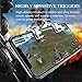 Mobile Game Controller [4 Triggers+5 Keychains] – Aovon Sensitive Shoot and Aim Joysticks Physical Buttons for PUBG/Knives Out/Rules of Survival, Gift for Kids and Playersthumb 3