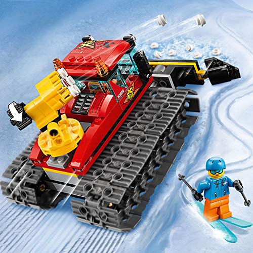 LEGO 60222 City Pistenraupe, Bauspielzeug mit 2 Minifiguren, Winter-Sets für Kinder – Bild 4