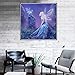 Full Drill Diamond Painting Kit, BENBO DIY 5D Fairies Girl Crystal Diamond Painting by Number Kits Cross Stitch Rhinestone Embroidery Pictures Arts Craft for Wall Sticker Home Decor, 15.8In x 15.8In