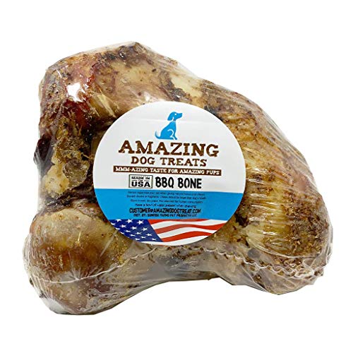 Full Knuckle Bone Smoked (Single Pack) Made in USA Meaty Marrow