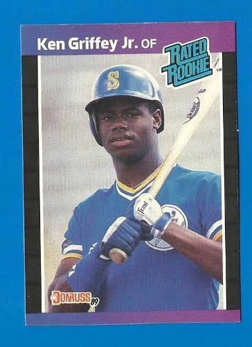 1989 Donruss Ken Griffey Jr Rookie Card 33 Nm Mariners At Amazon S Sports Collectibles Store
