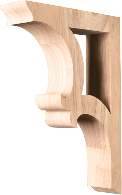 Box Of 3 Corbels Solid Wood Bar Brackets Corbels 1 7 8 X 7 1 2