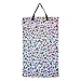 Large Hanging Wet Dry Bag for Baby Cloth Diapers or Laundry (Birds)