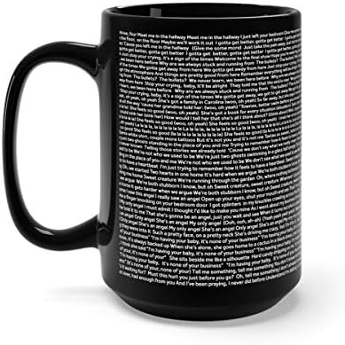 Comedy Every Lyric from Harry Styles Album Ceramic Coffee Mug