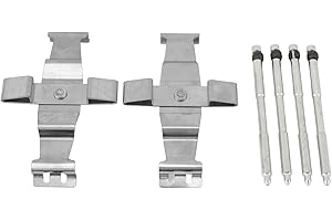 Front Brake Pad Pin Fitting Kit, Front Disc Brake Caliper Hardware Kit with Clips and Pins MBA1886 for 4 Series F32 F33 M4 F8