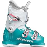 NORDICA Junior Speedmachine J3 Ski Boots with Weight Adjuster, Durable Comfortable Warm Downhill Ski Boots for Children
