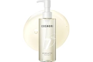 COSNORI 7-Complex Micro Active Cleansing Oil – Korean Vegan Facial Cleansing Oil, Fresh and Light Finish – Gentle Makeup Remover for Face, Hypoallergic, Fermented 7-Oil Complexes, 6.7 fl.oz.