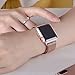 OULUOQI Screen Protector Compatible with Apple Watch Case 40mm Series 4 - 2019 360 ° Protective Ultra-Thin Cover Case for Series 4 40mm (1 Black +1 Transparent)