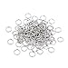 Kissitty 2000Pcs 6mm Stainless Steel Open Jump Rings Connectors 0.8mm Thick Chainmail Making Jewelry Findings