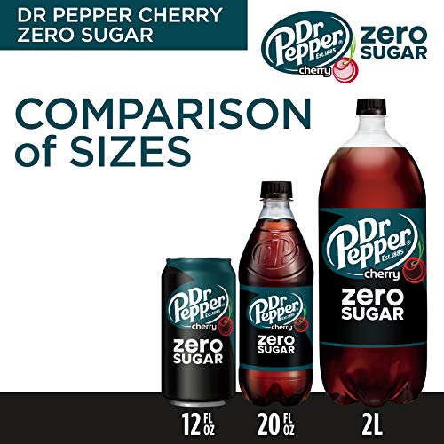 DR PEPPER Cherry Zero Sugar Soda, 2 L bottle Pricepulse