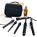 PARWIN PRO 5 in 1 Professional Curling Iron and Wand Set – Interchangeable Ceramic Tourmaline Barrel Hair Curler with Travel Bag & Two Clipsthumb 1