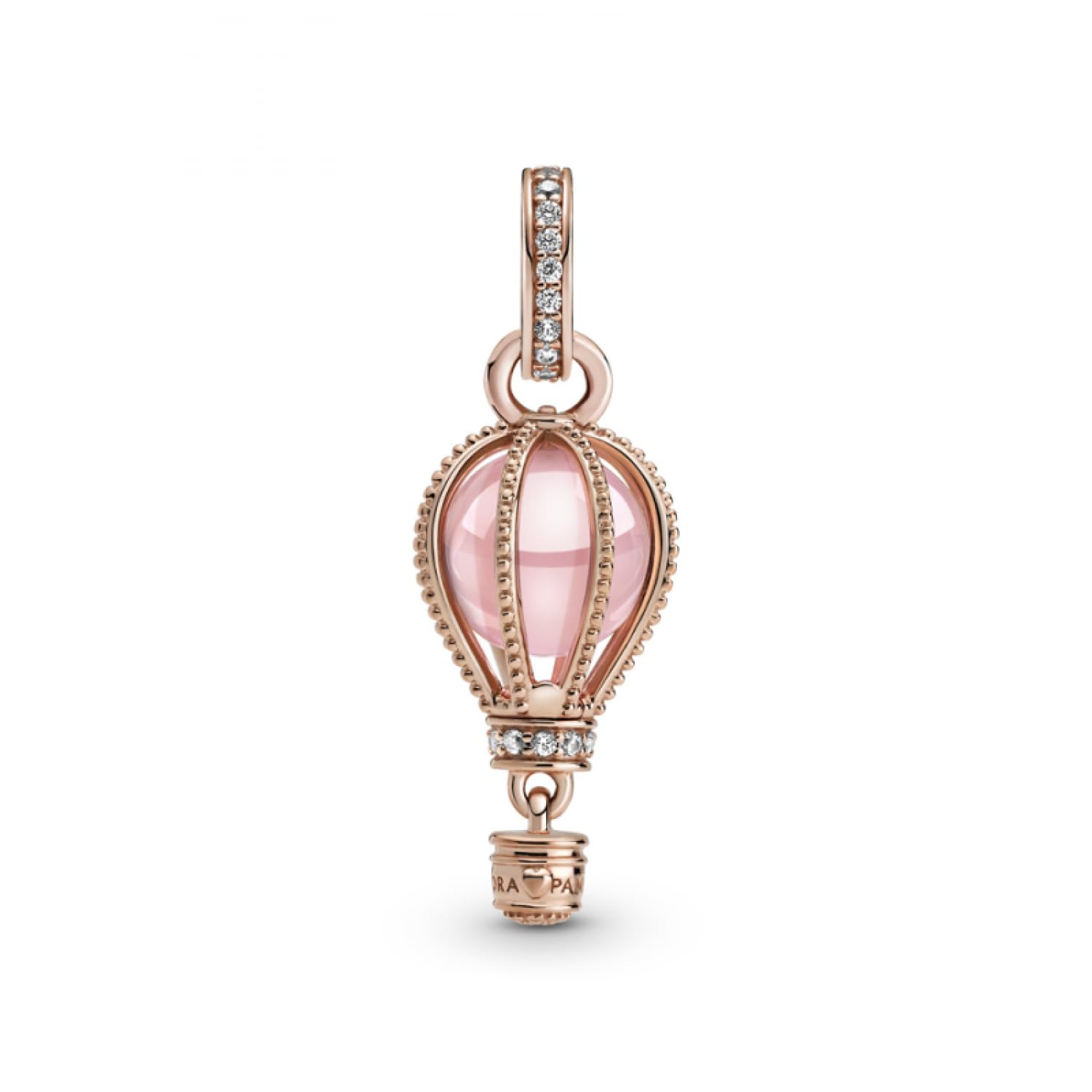 Pandora Sparkling Pink Hot Air Balloon Dangle Charm 789434C01