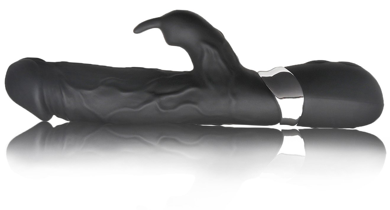 Badboy Black Vibrator Silicone Realistic Dildo Vibratory Massage Rechargeable Rabbit Vibrateur for Women Clitorial Stimulation Adult Toys