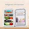 YANJ-Portable-28L-Capacity-Mini-Fridge-12v-220vElectric-Cool-Box-Car-refrigeratorCold-And-Warm-Cooling-Temperature-Difference-28-deg-C-Suitable-For-Car-With-Home-LOLDF1 YANJ Portable 28L Capacity Mini Fridge 12v 220v,Electric Cool Box Car refrigerator,Cold And Warm Cooling Temperature Difference 28 deg; C Suitable For Car With Home LOLDF1
