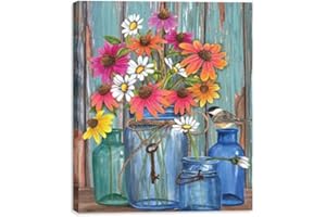 DOTZSO Painting Kits for Adults,Diamond Art DIY Diamond Art Kits for Adults Beginner, Full Drill Dots Paintings Picture Arts Craft Home Wall Art Decor 12x16 Inch（Flowers）