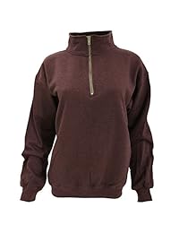 Gildan Adult Vintage 1 4 sudadera con cremallera superior