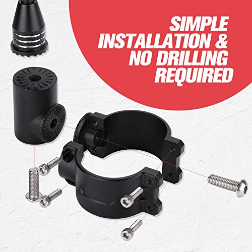 5 kemimoto+Adjustable+Flagpole+Compatible+Aluminum