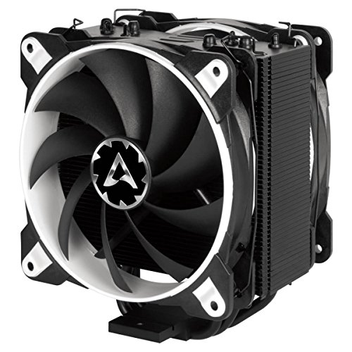 ARCTIC Freezer 33 Esports Edition - Tower CPU Cooler with Push-Pull Configuration I Silent 3-Phase-Motor and Wide Range of Regulation 200 to 1800 RPM I Includes 2 Low Noise 120 mm Fans - White