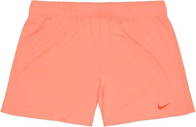 nike just do it shorts orange