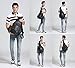 LAMMOK Large Sling Backpack, Sling Chest Bag Shoulder Crossbody Daypacks Fits 14.1-Inch Laptop for Travel Outdoor Men Women(blue)
