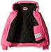 Carhartt Little Girls' Wildwood Jacket Quilt Lined, Raspberry Rose, X-Small/6
