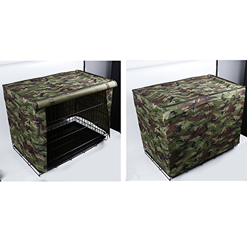 Waterproof Dustproof Pet Dog Crate Cage Cover Outdoor Travel Protection Photo Inspiration