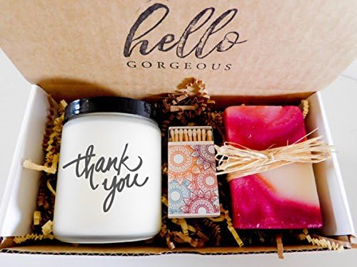 Thank You Gift Box - Soap and Candle Gift