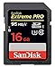 SanDisk Extreme PRO 16GB up to 95MB/s UHS-I/U3 SDHC Flash Memory Card - SDSDXPA-016G-AFFP