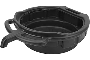 Portable Oil Drain Pan,Black Anti Freeze Car Oil Change Pan Universal Auto Repair Tool(#1)