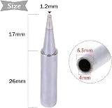 Saipor 10pcs 900M Lead Free Soldering Tip for Hakko TENMA ATTEN Quick Aoyue view 2
